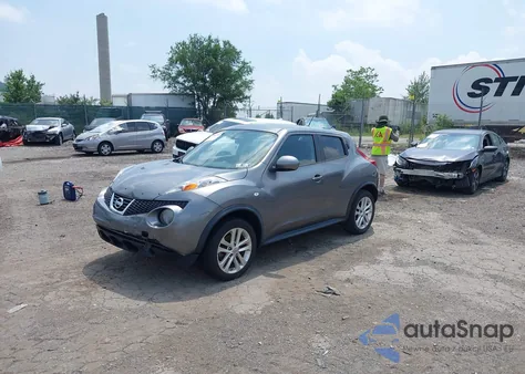2014 Nissan Juke Sv из США, поврежденный, VIN JN8AF5MV3ET359021